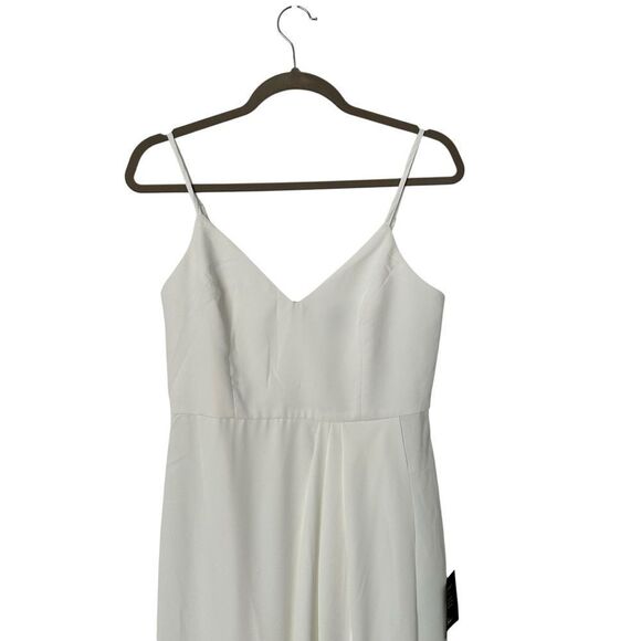 Lulu’s Reinette White Strapless Tulip Midi Dress | S - Picture 7 of 10